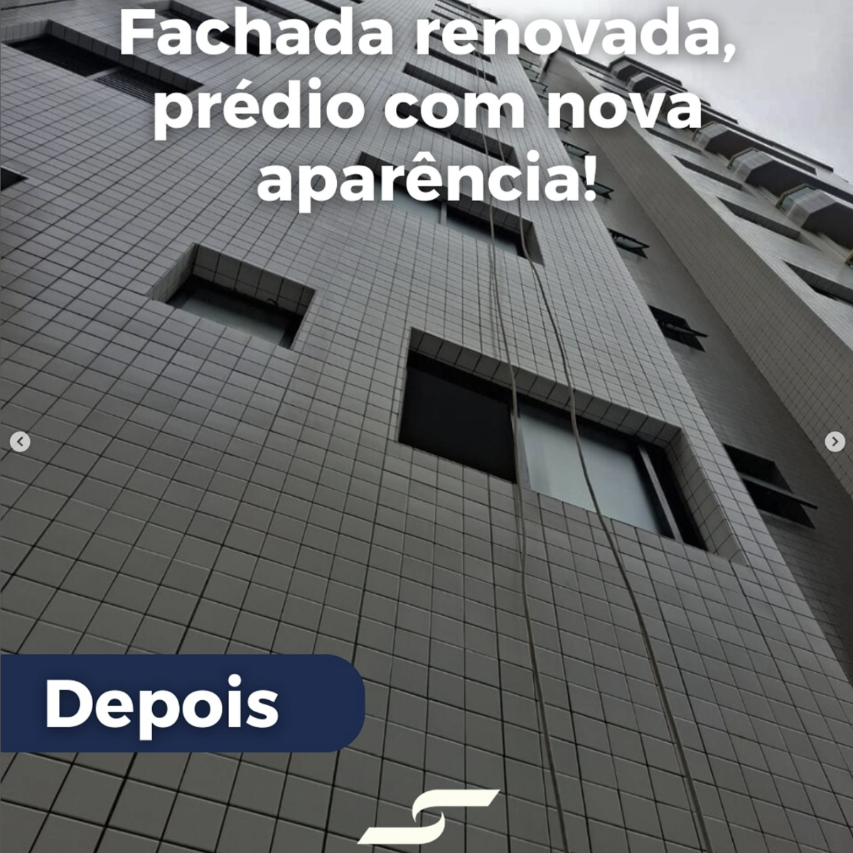 Prédio 5 depois
