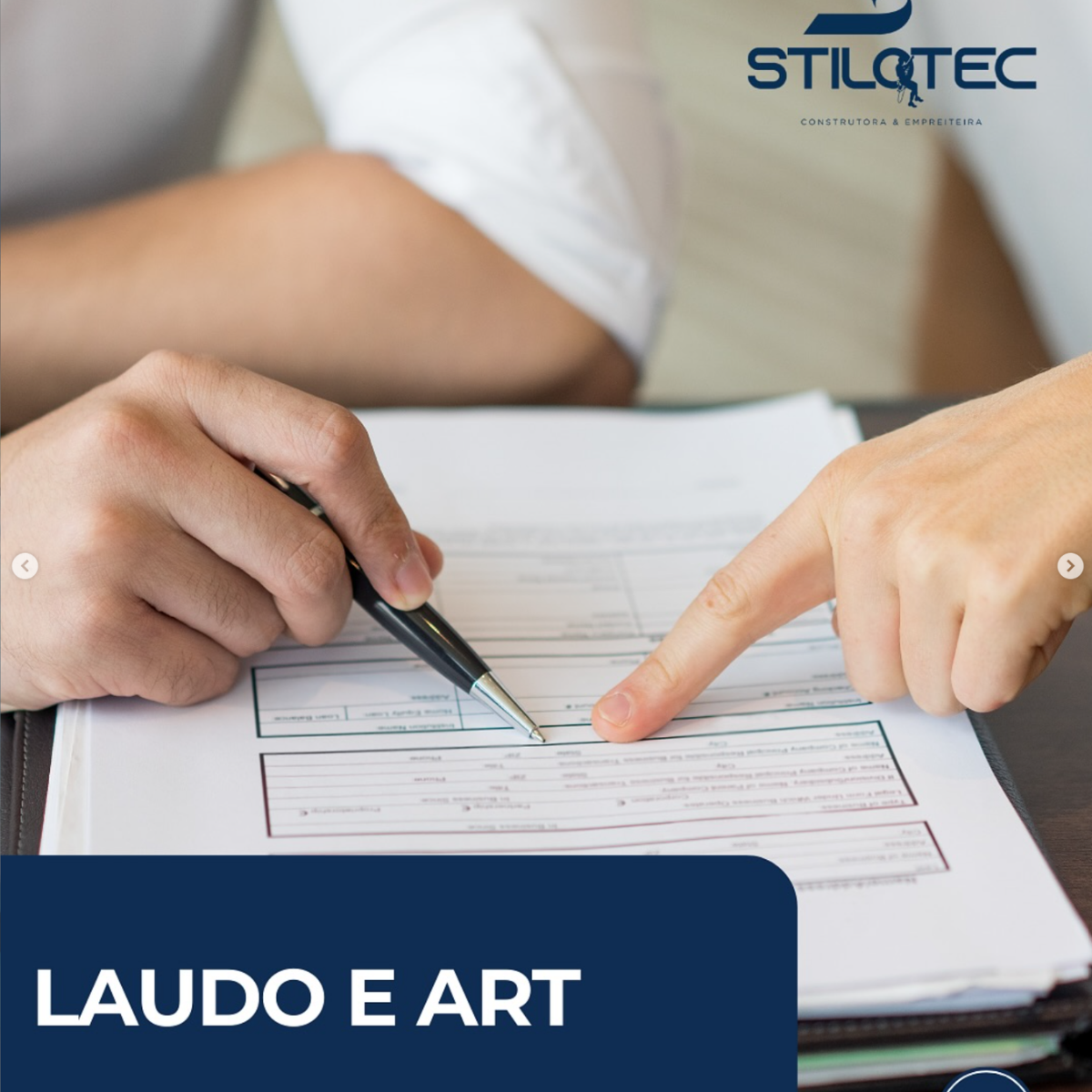 Laudo e ART Stilotec